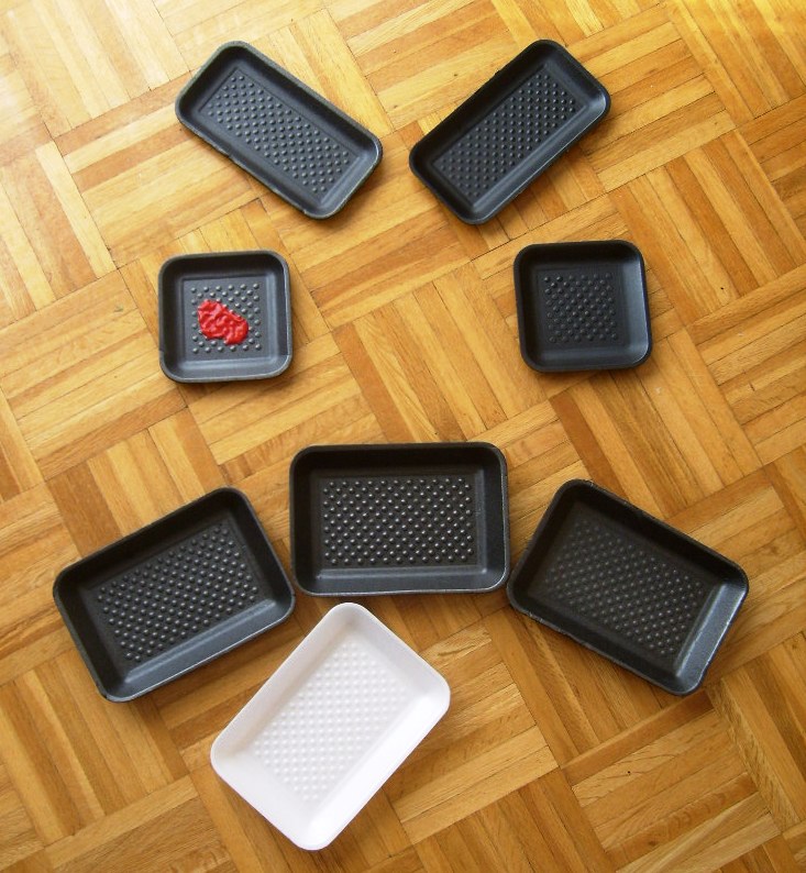 Green, Broke & Living in Kits Recycling Tip Polystyrene Trays