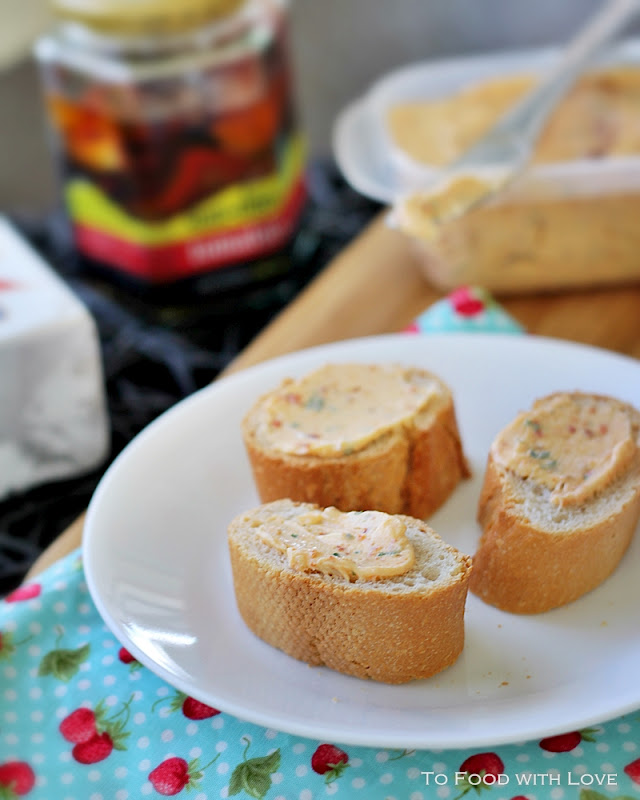 To Food with Love Sundried Tomato Butter