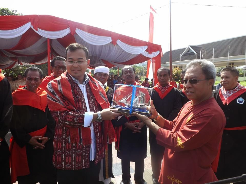 Walikota Pangkal Pinang Di Gelari Upu Hini Amboina 1 UPULATU