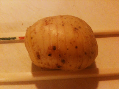 hasselback potato cuts