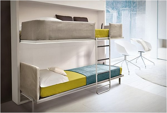 Pull Down Bunk Beds