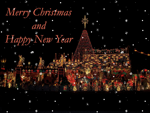 Merry Christmas Happy Holiday Animated Free Wallpapers