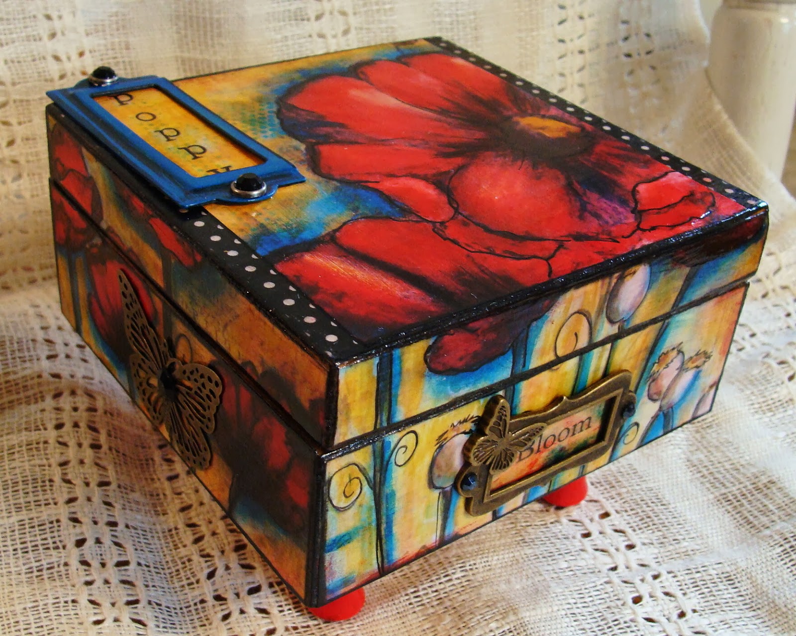 My Art Journal Recycled Art With a Function