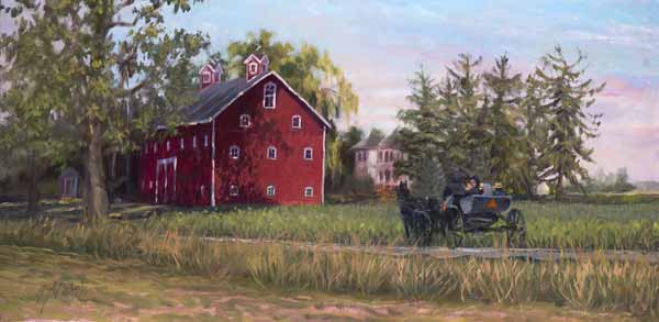 History Center Notes Queries On Old Barns And Artists