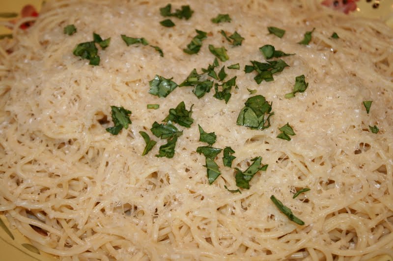 everything to entertain Spaghetti with Artichoke Hearts and Tomatoes