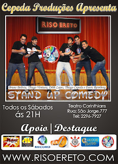 Cepeda+Pr.. Stand-Up com RISO ERETO