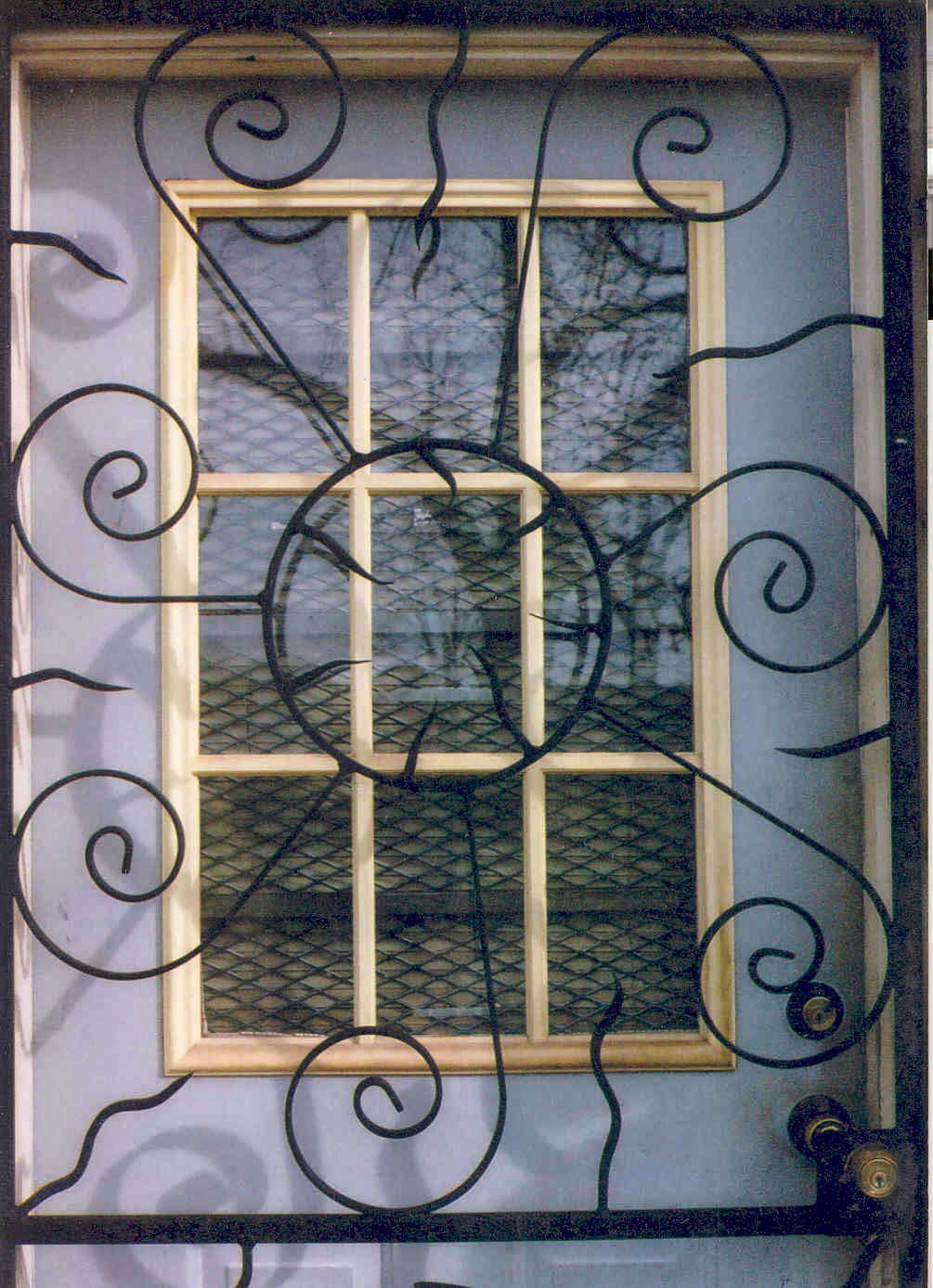 Window grill design sample 01