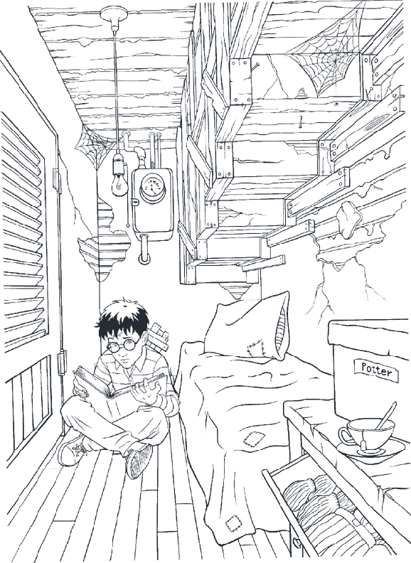 Desene Imagini De Colorat Imagini De Colorat Harry Potter