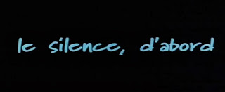 Молчание / Le silence, d'abord. 2003.