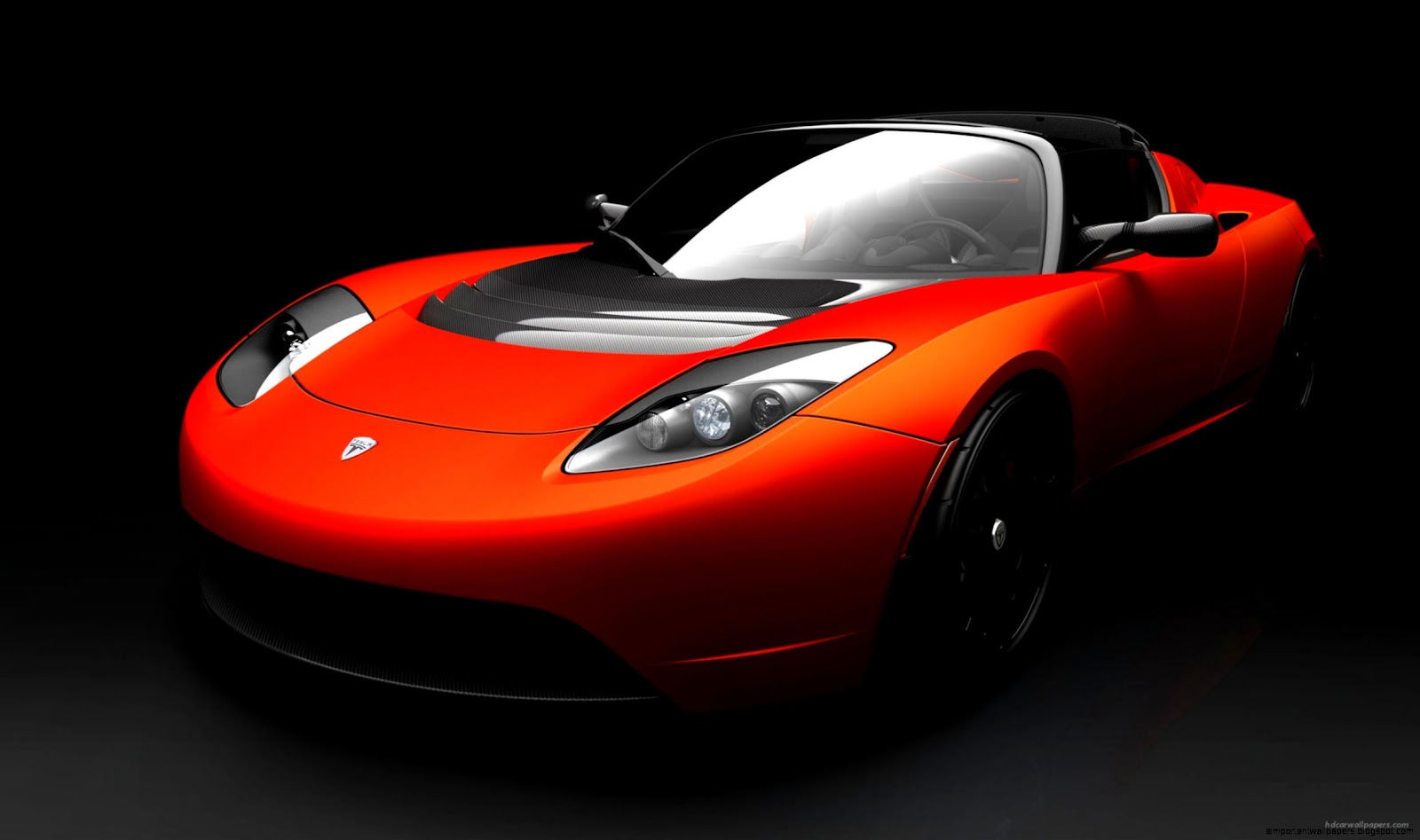 Sports Car Tesla Roadster Sports Car Tesla Roadster
