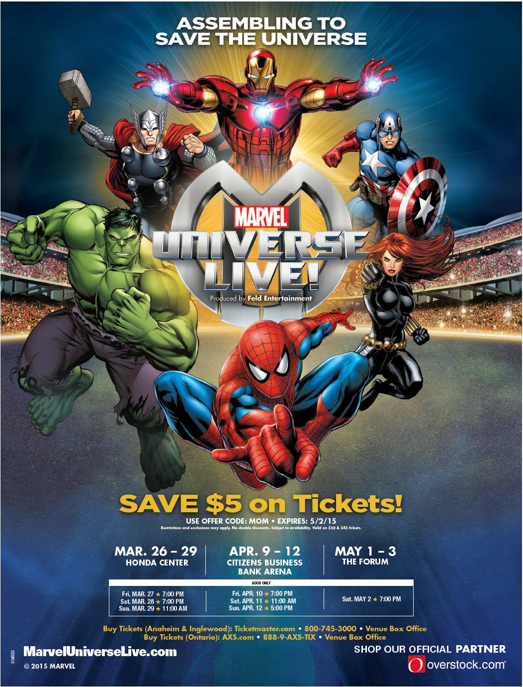 MUL%2BMOM%2BFlyer Save $5 On Marvel Universe Live Tickets