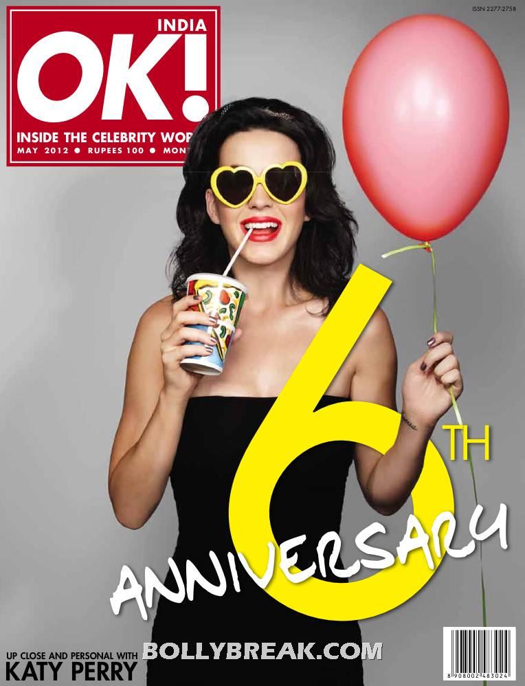Katy Perry on OK India  Magazine Cover Page - Katy Perry OK India - Magazine Cover Page 