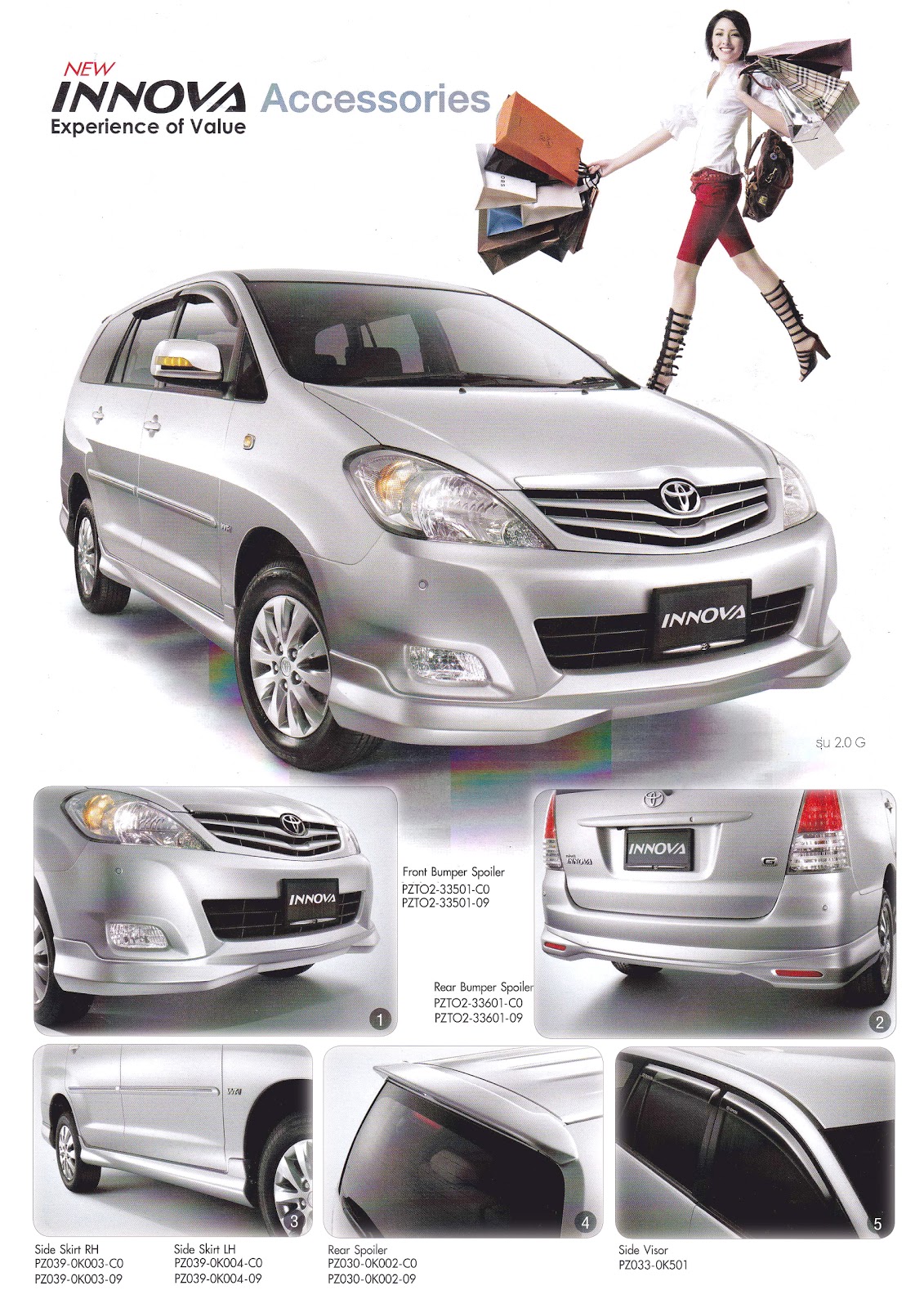 TOYOTA GENUINE ACCESSORIES INNOVA
