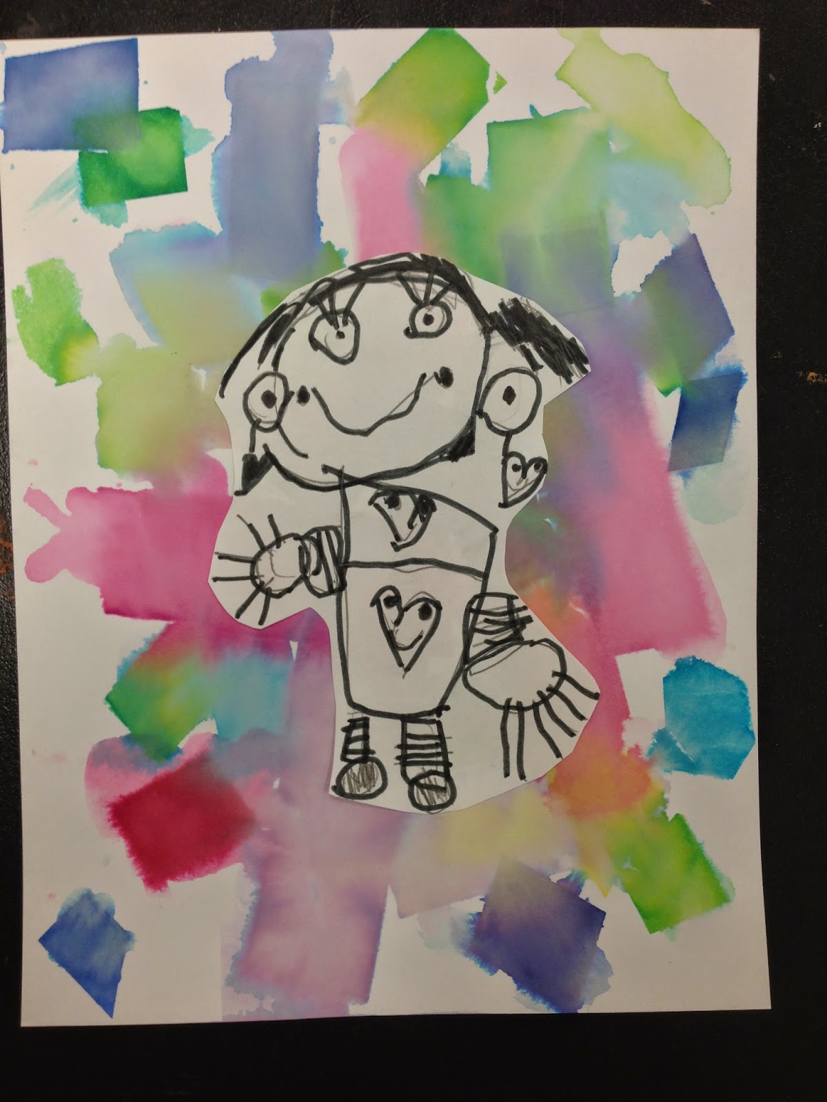 Creation Station: Self Portraits, Kindergarten