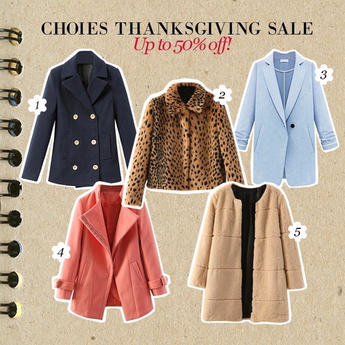 choies thanksgiving sale 2014