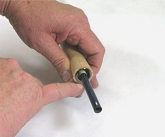 Gluing on a Cork Handle Custom Fly Rod Crafters BLOG