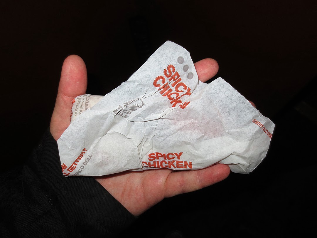 The Shit I Eat Taco Bell Spicy Buffalo Chicken Griller