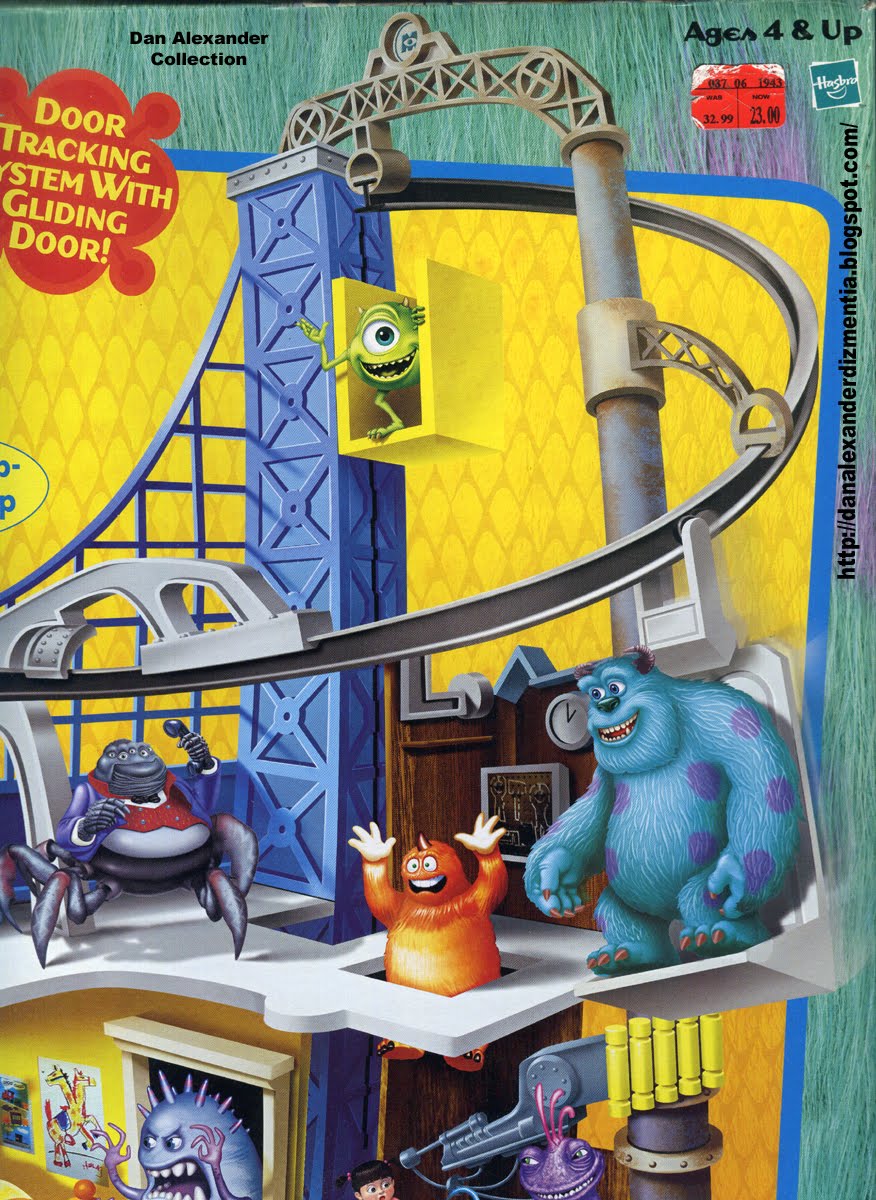 monsters inc figures playset