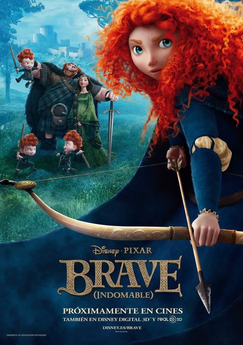 Brave (Indomable) Brave+poster+espa%C3%B1ol