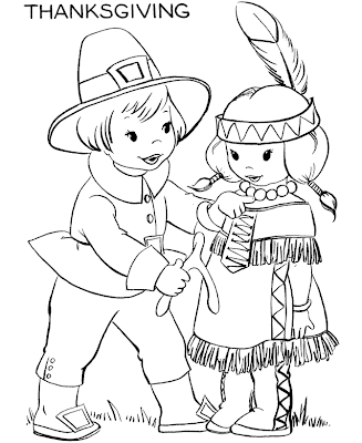 Thanksgiving Coloring Pages
