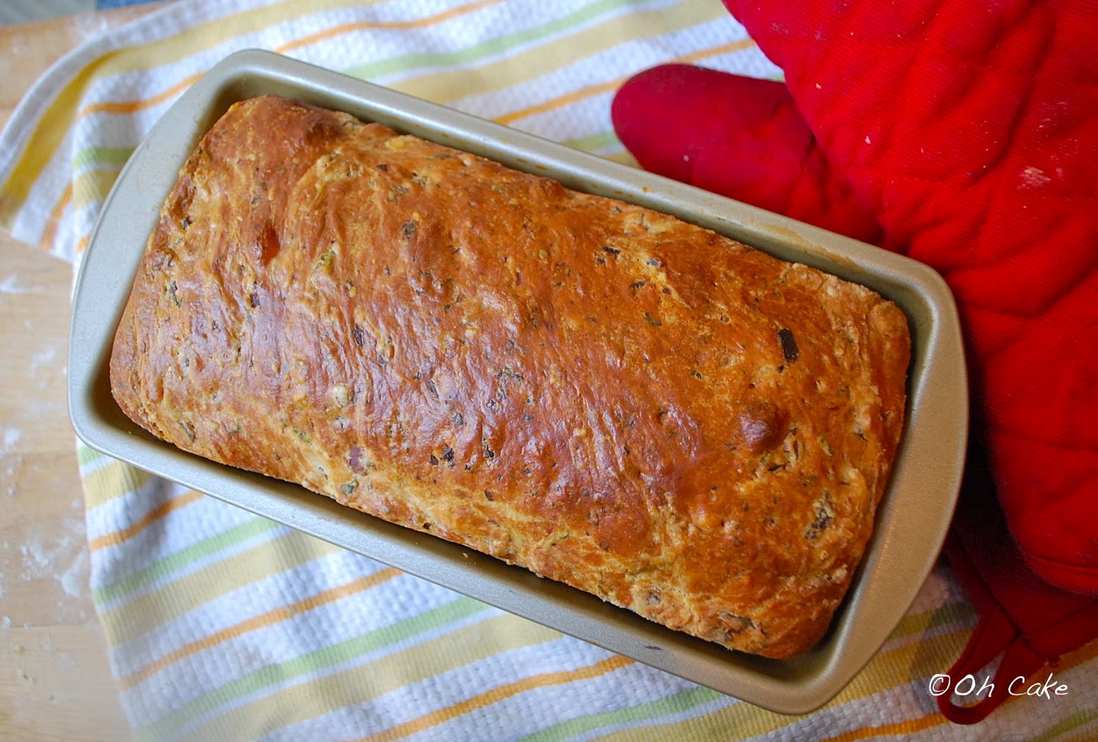 Oh Cake Morel Brioche with Onion Jam Swirl Morel Recipe Challenge