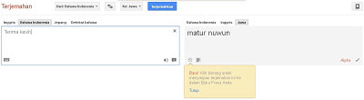 Google Resmi Umumkan Translite Bahasa Jawa