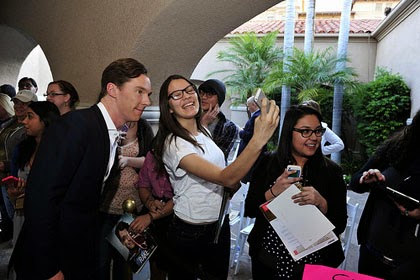 Benedict Cumberbatch at Winter 2014 TCA Press Tour