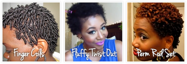 3 Short Natural Hair Styles For Your Twa Curlynikki Natural