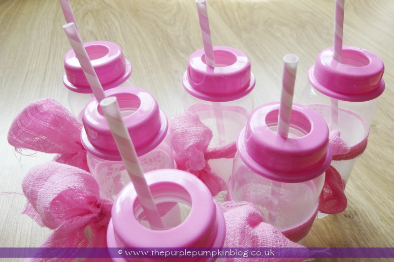 Decorated Drinks {Baby} Bottles