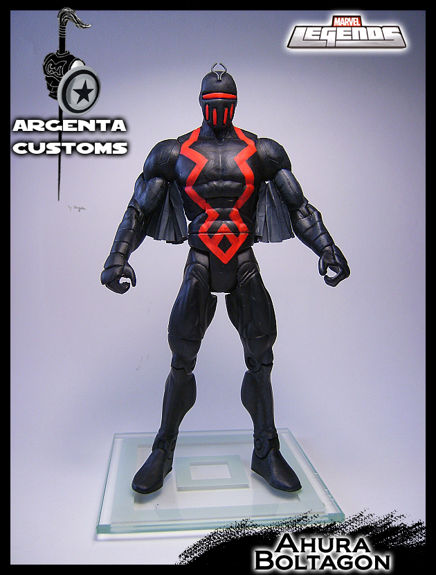 Argenta2008 Customs Black Knight Ahura Boltagon (The Inhumans, Black