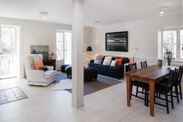 Un Faro de Ideas: ENCANTADORA CABAÑA EN ESTOCOLMO