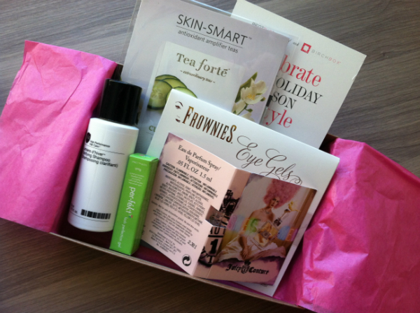 Birchbox - December 2012 Review - Women's Monthly Beauty Subscription Boxes Birchbox - December 2012 Review - Women's Monthly Beauty Subscription Boxes