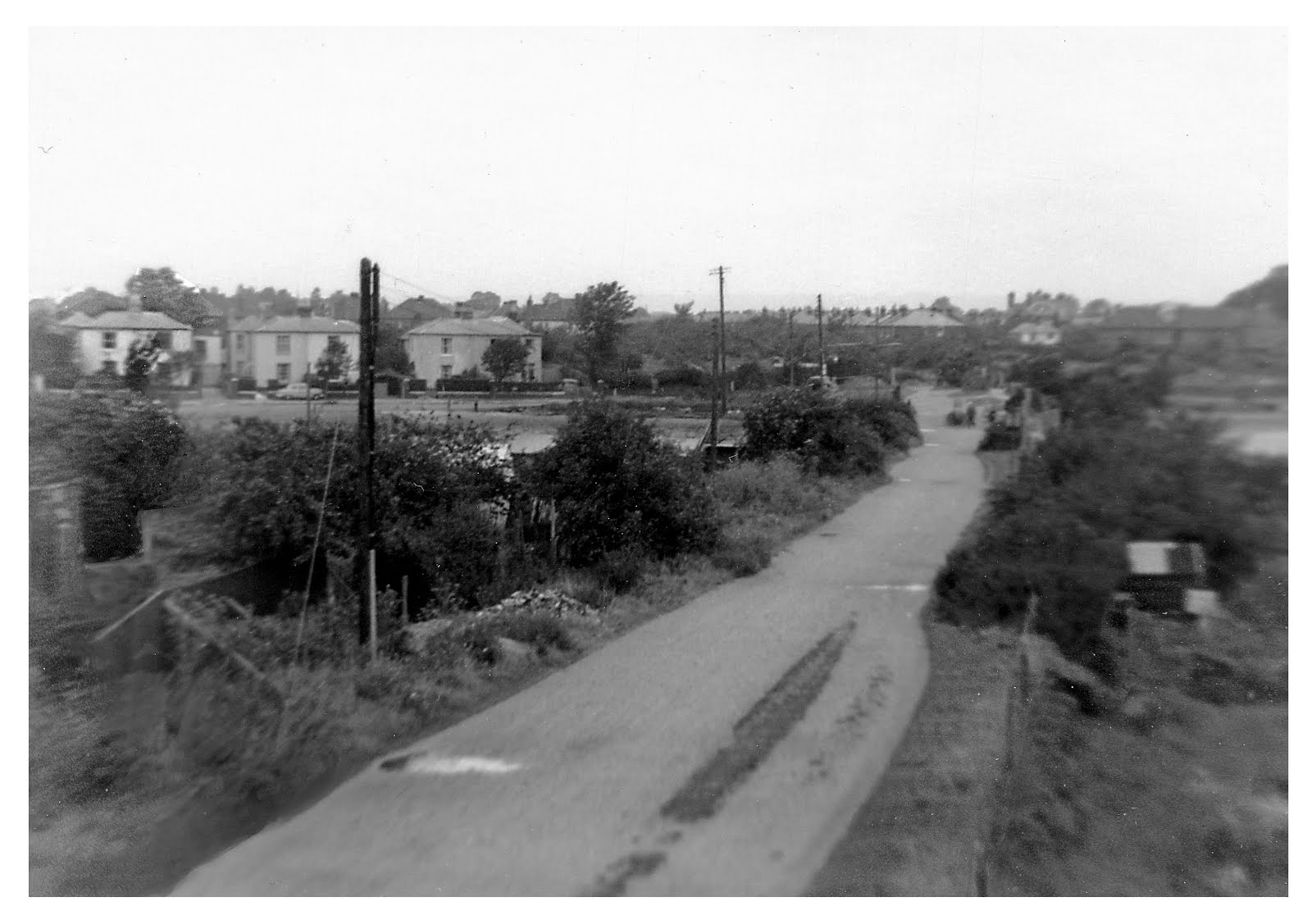 Stokes Bay line over Jackie Spencers  Bridge