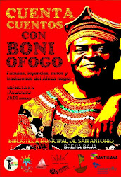 Cuenta cuentos con Boni Ofogo