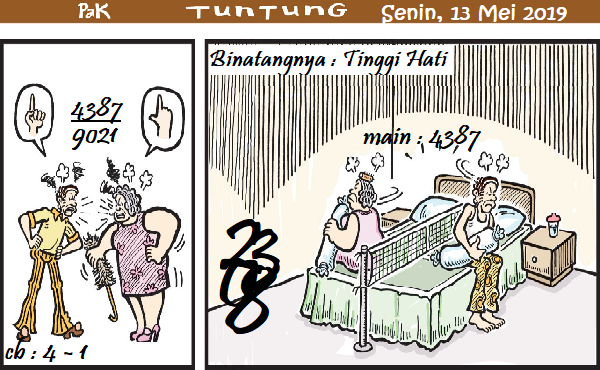 Gambar Kode Syair Pak Tuntung Senin 13 Mei 2019 Pak Tuntung