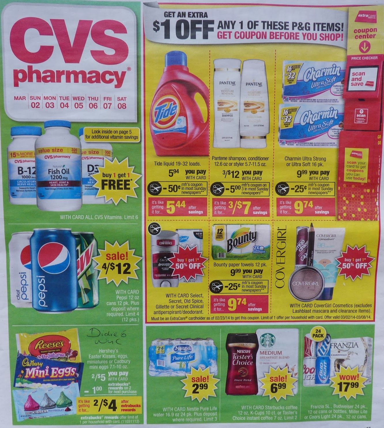 simply cvs  cvs ad scan preview for the week of 3  2  14