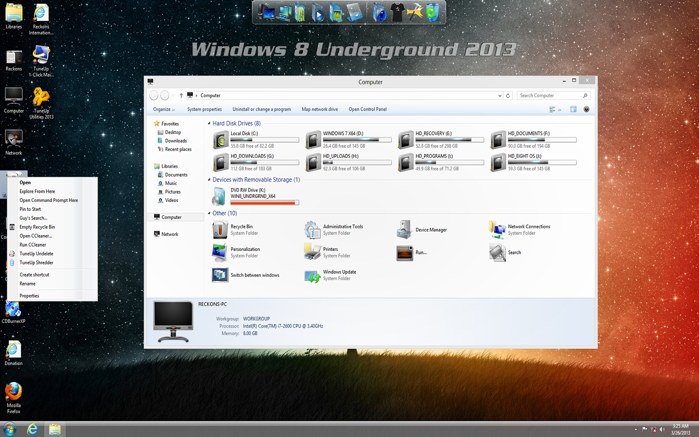 Windows 8 Underground Edition 2013 64-bit Torrent