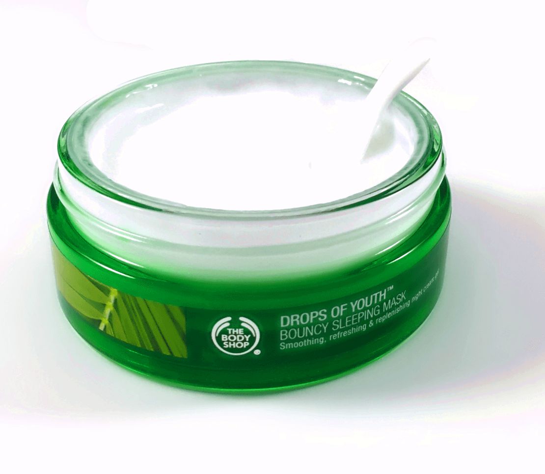 Beauty Chronicles THE BODY SHOP DROPS OF YOUTH Bouncy Sleeping Mask Review