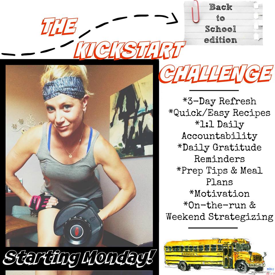 Marsha Smrcka The Kickstart Challenge Back to School Edition