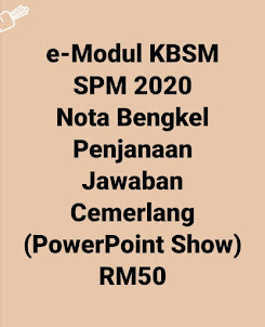 e-Modul KBSM SPM 2020 Nota Bengkel Penjanaan Jawaban Cemerlang