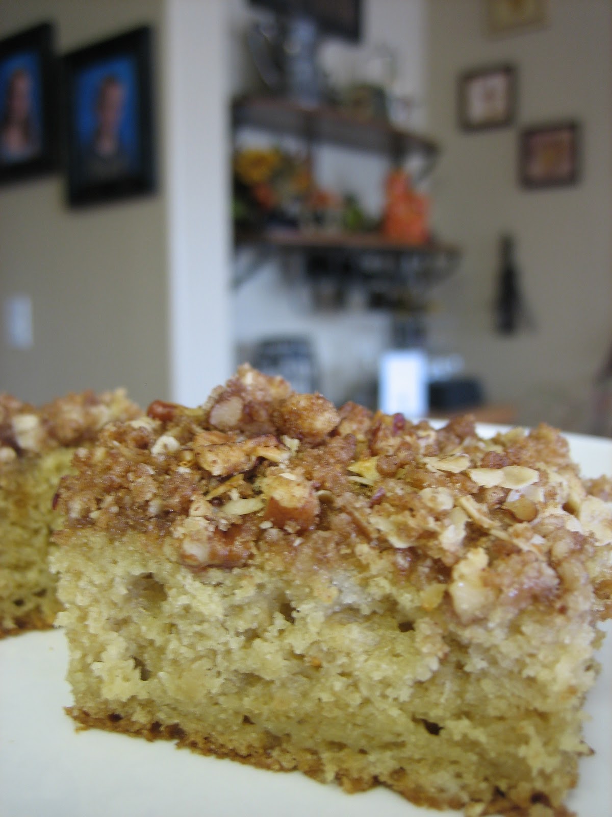 Mom, I'm still hungry! Applesauce Coffee Cake