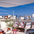 Une terrasse sur les toits au centre ville de Cadix