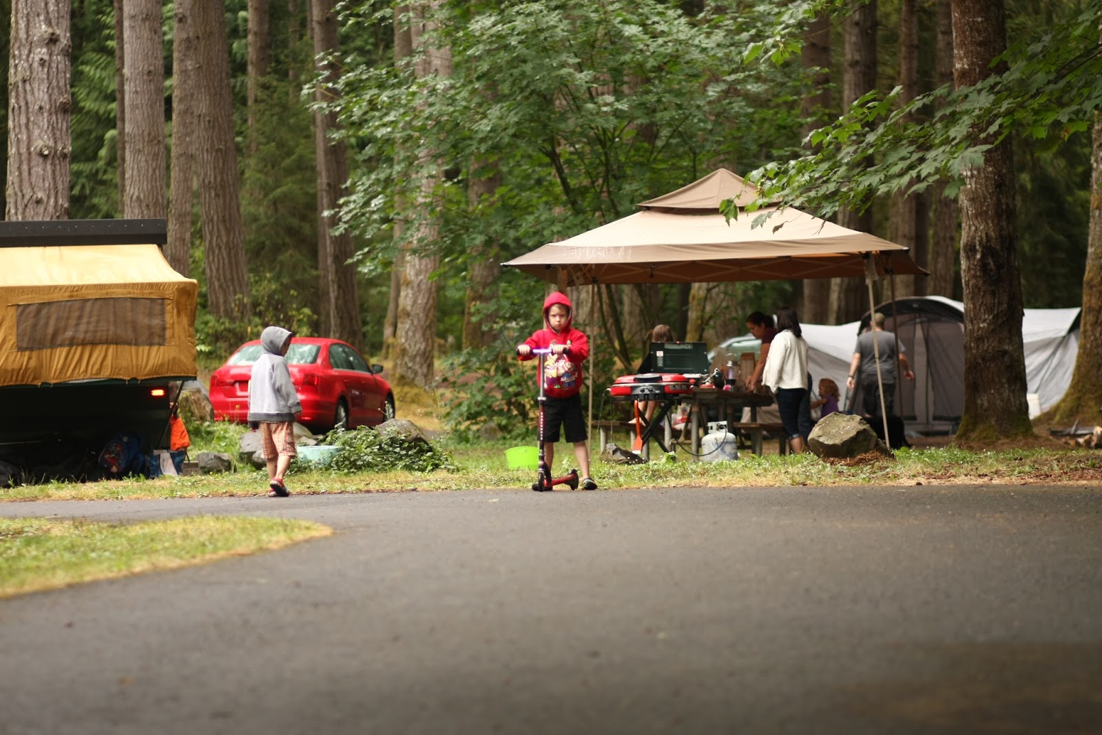 Richards Camping Adventures Big Eddy Campground Vernonia, Oregon