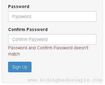 Password Field Validation php-registration-password-validation