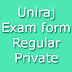 Rajasthan University Regular / Private Exam Form 2015