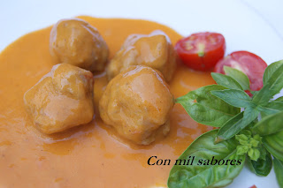 Albondigas En Salsa De Verduras
