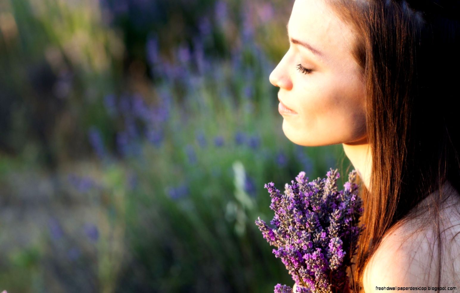 Mood Girl Flowers Lavender HD Wallpaper FreeWallsUp Mood Girl Flowers Lavender HD Wallpaper FreeWallsUp