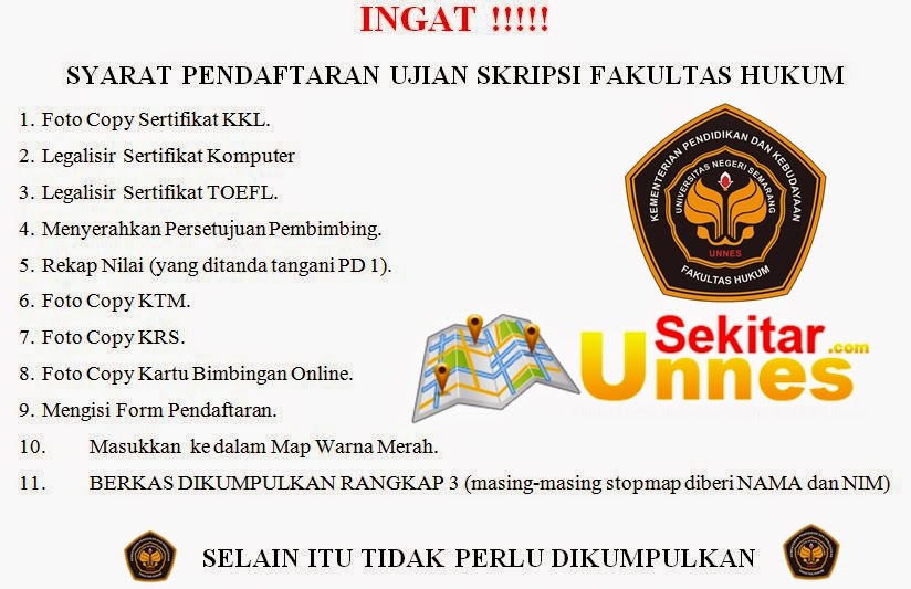 17++ Syarat Sidang Skripsi Unnes