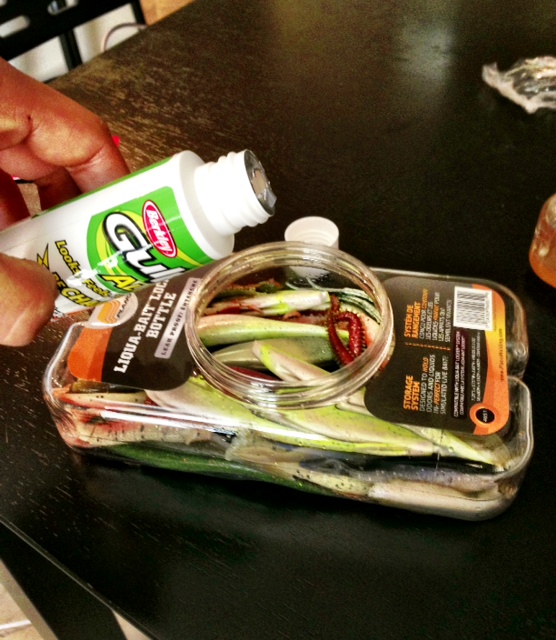 SoCal Fish N Tips Plastic Bait Storage Plano LiquaBait Locker Bottle