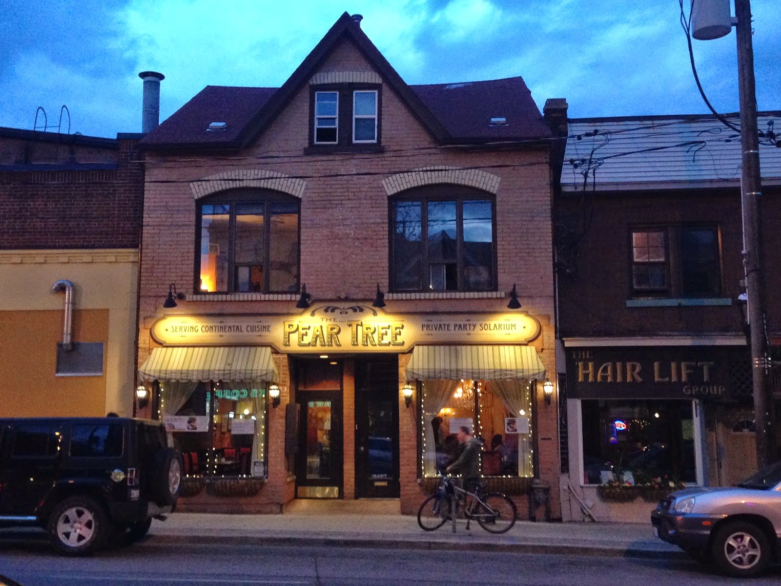 Barbells N Bistros Pear Tree Restaurant Cabbagetown